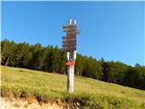 Kranjski Rak - Kapela Marije Snežne (Velika planina)